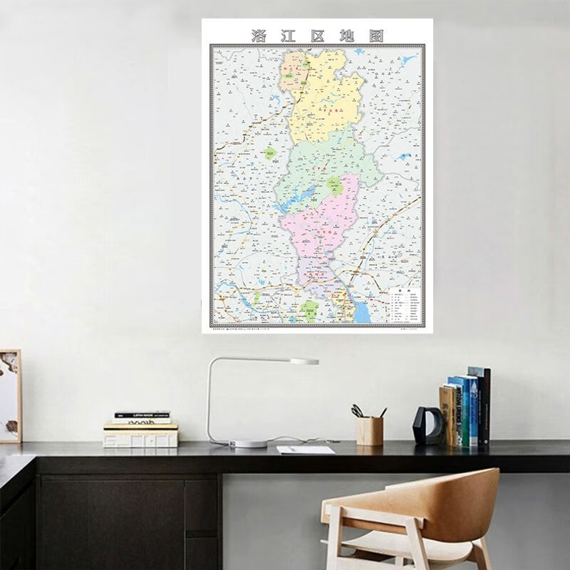 洛江区地图2024泉州市定制地图交通行政新版电子挂图贴图 贴图送双面