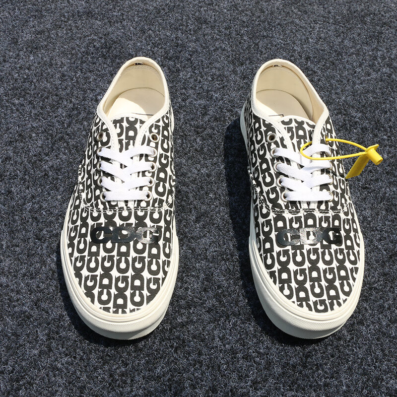 诗迦努fog帆布鞋泉州101夏季透气鞋子大码男鞋高街2023低帮板鞋男 满