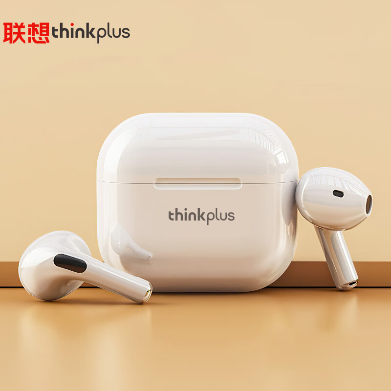 联想thinkplus蓝牙耳机,联想thinkplus-LP5 联想(lenovo) thinkplus lp40白色 真无线蓝牙耳机 半入耳式运动降噪