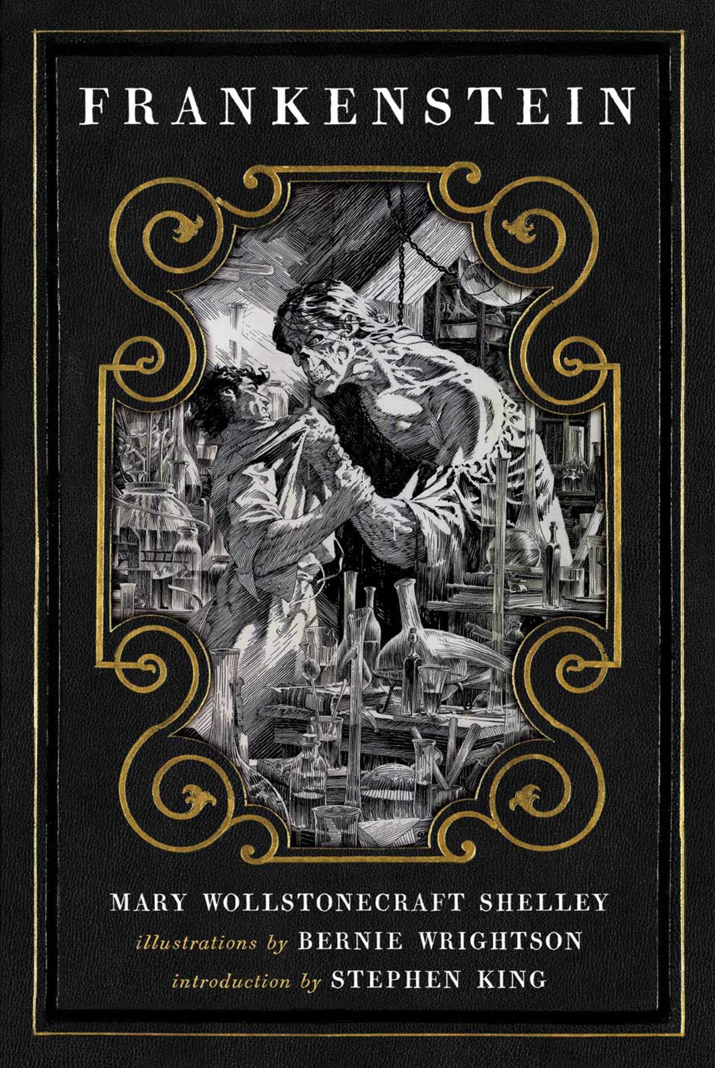 科学怪人 插画版 Bernie Wrightson 漫画艺术家 弗兰肯斯坦 玛丽雪莱 英文原版 Frankenstein