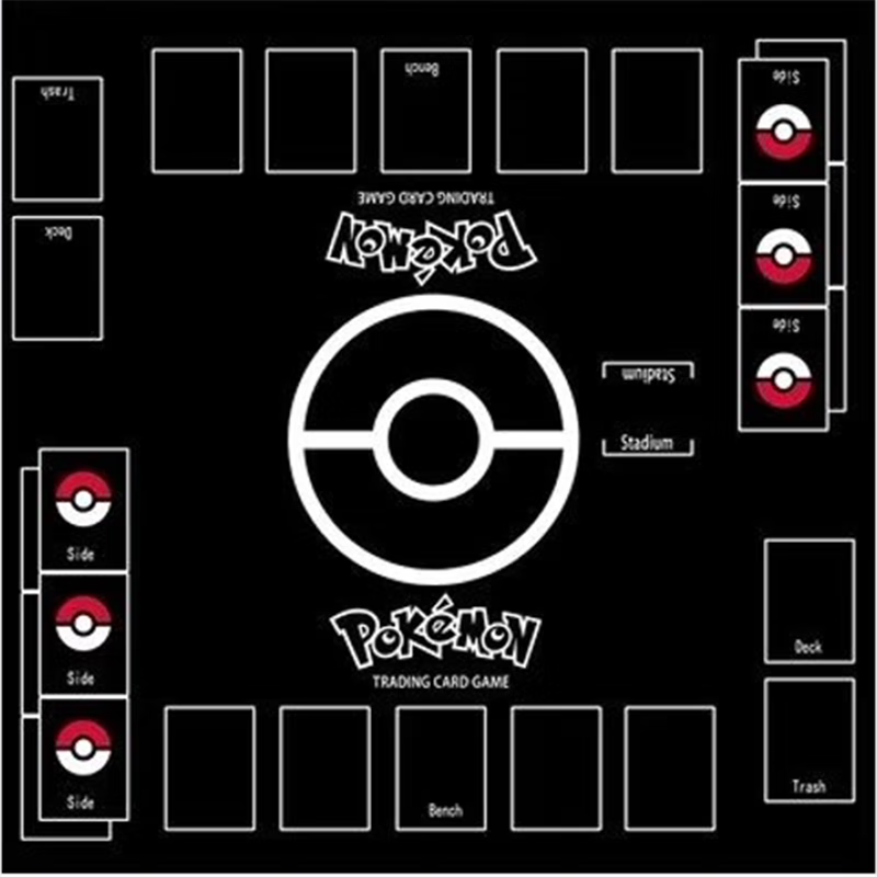 泡泡印精灵宝可梦对战垫卡牌垫ptcg集换式卡牌卡垫战斗双人对战垫宝贝