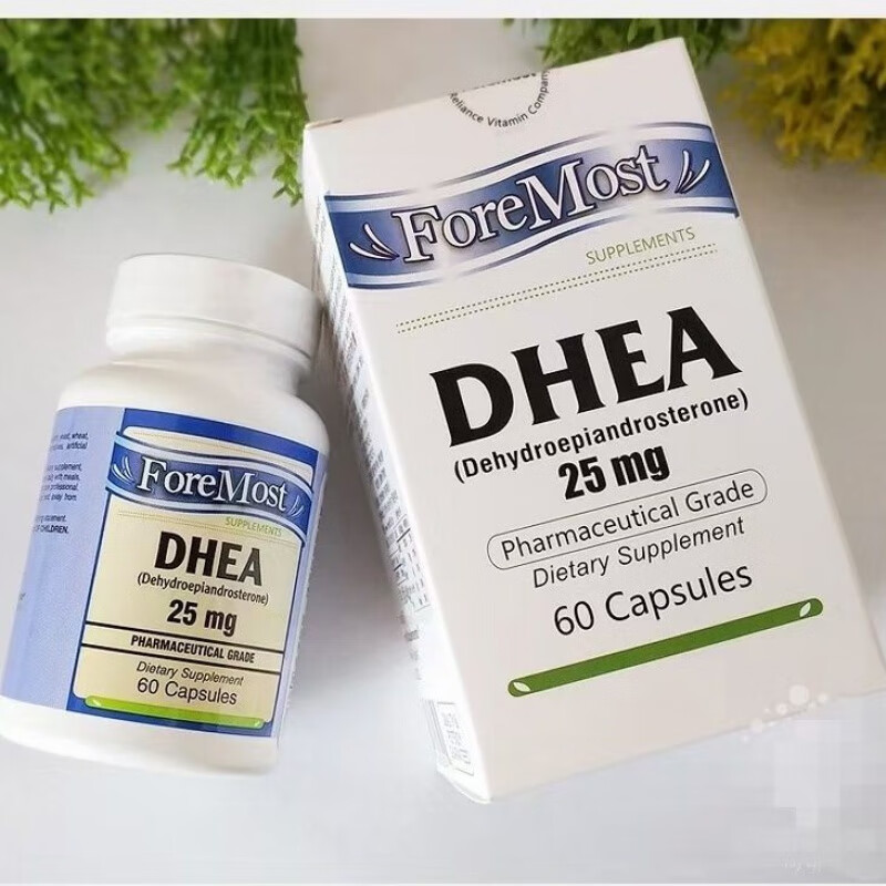 【】美国dhea脱氢表雄酮山药胶囊青春素养卵巢试管备孕 60粒/瓶