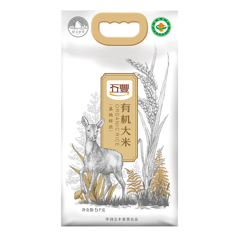 【最新】五丰品牌有机大米价格走势及口感评测|米历史价格查询软件