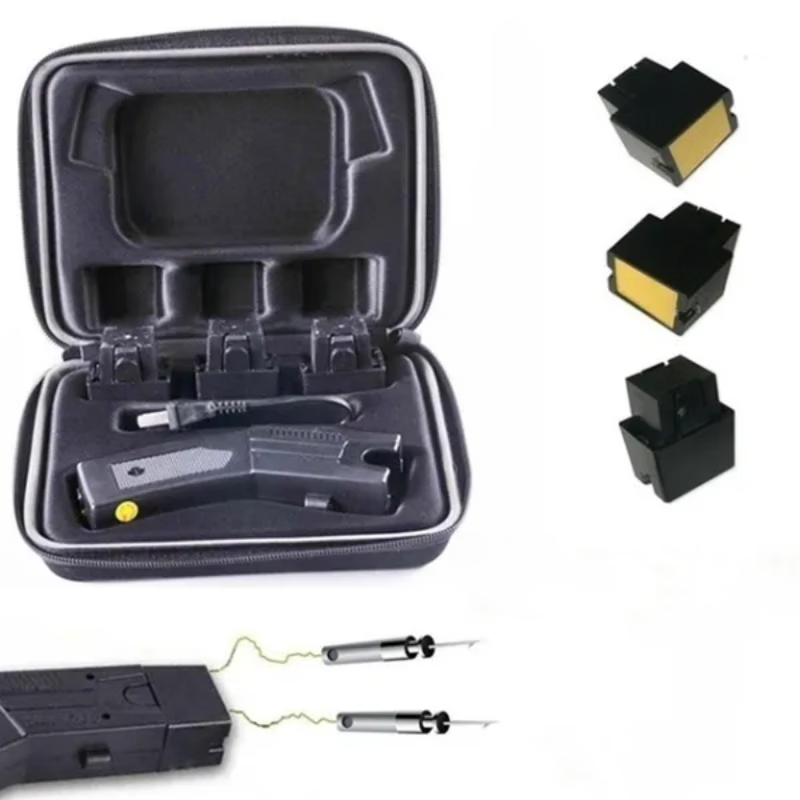 泰瑟002防身手电筒红外超强警报声自驾游露营安保器材可充电 一套