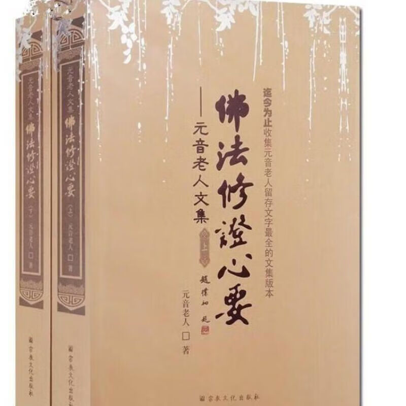 佛法修证心要 元音老集 上.下册合售 出版社 2011 上下册 上 上册