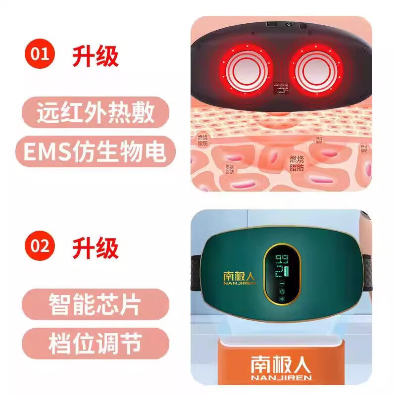 南极人懒人甩脂机减小腹瘦大肚腩减肥神器减肥器材全身燃脂瘦肚子神器 【减脂率高达99.99%】