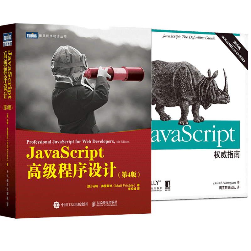 JavaScript权威指南(第6版)+JavaScript高级程序设计 第4版（共2册）