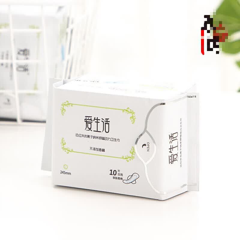 enenu爱生活绿叶卫生巾绿叶爱生活卫生巾日夜组合装夜用日用学生姨妈