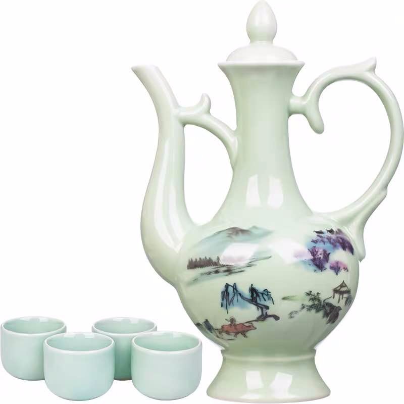 白酒汾酒整箱商务送礼酒水52度6瓶白酒