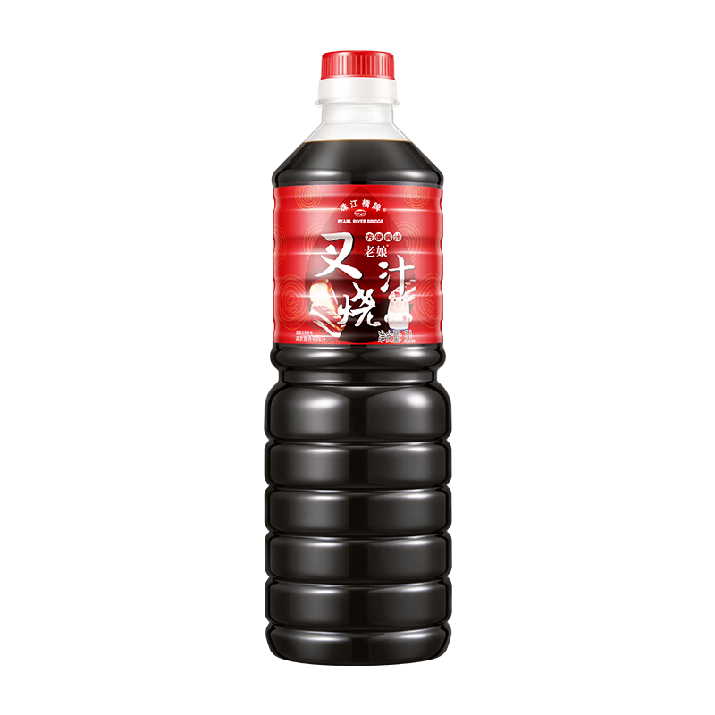 珠江橋牌零添加叉燒醬 老娘叉燒汁 廣式風(fēng)味蜜汁叉燒汁網(wǎng)紅空氣炸鍋搭子醬 【量販】叉燒汁1L