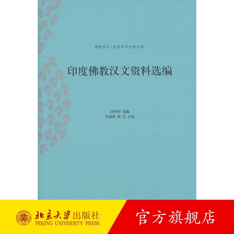 印度佛教汉文资料选编 北京大学旗舰店正版
