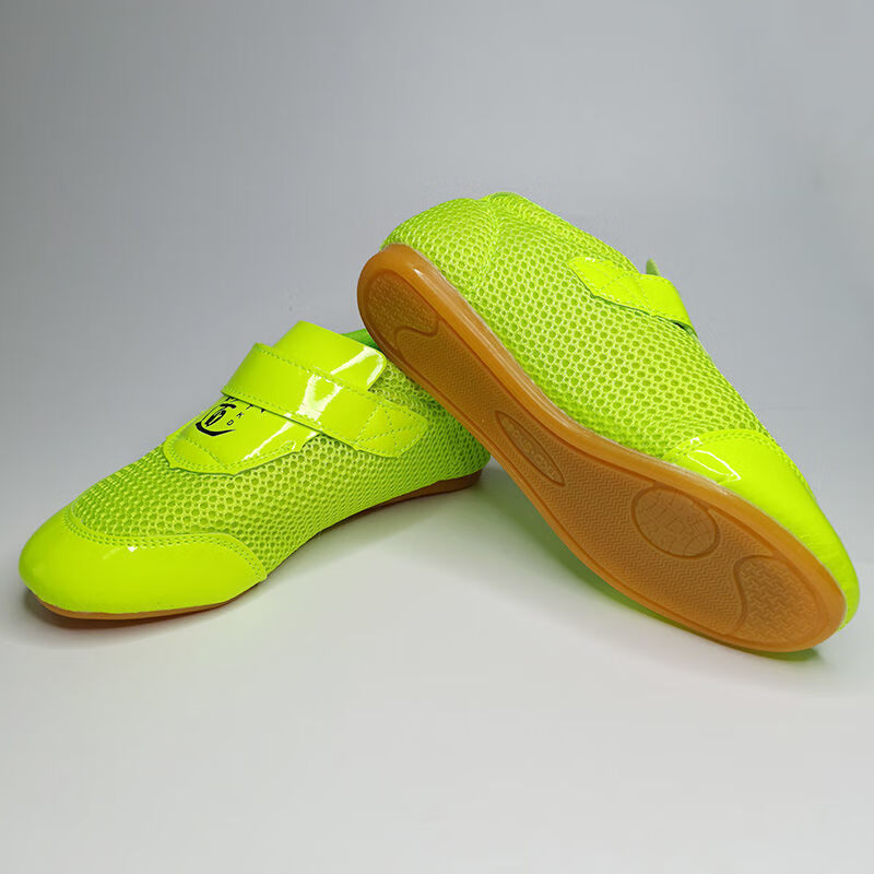 热奥儿童跆拳道鞋透气牛津软底训练比赛武术鞋男女散打专用练功鞋子