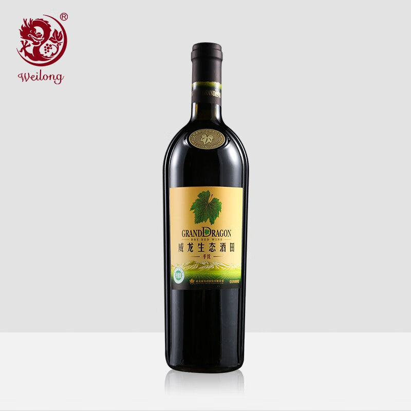 威龙官方店 红酒生态酒田手选级干红葡萄酒750ml优级商务宴请中秋礼品 手选级干红750ml*6支整箱