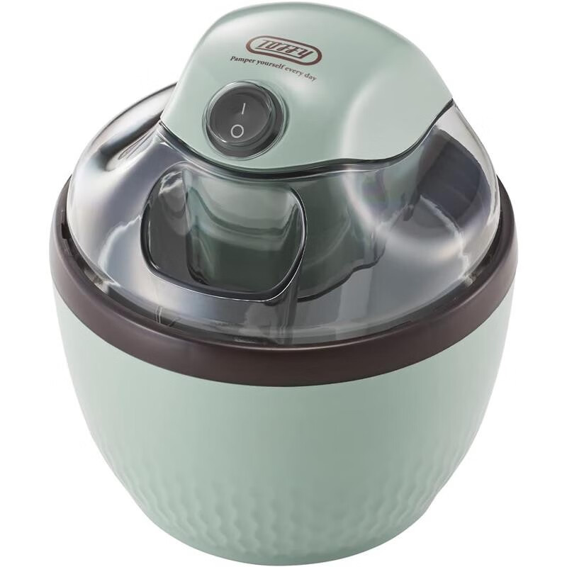 TOFFY【JD物流 日本直邮】冰淇淋机 家用全自动雪糕机自制水果酸奶电动炒冰机 插电用 K-IS11-PA 浅绿色【需变压器】