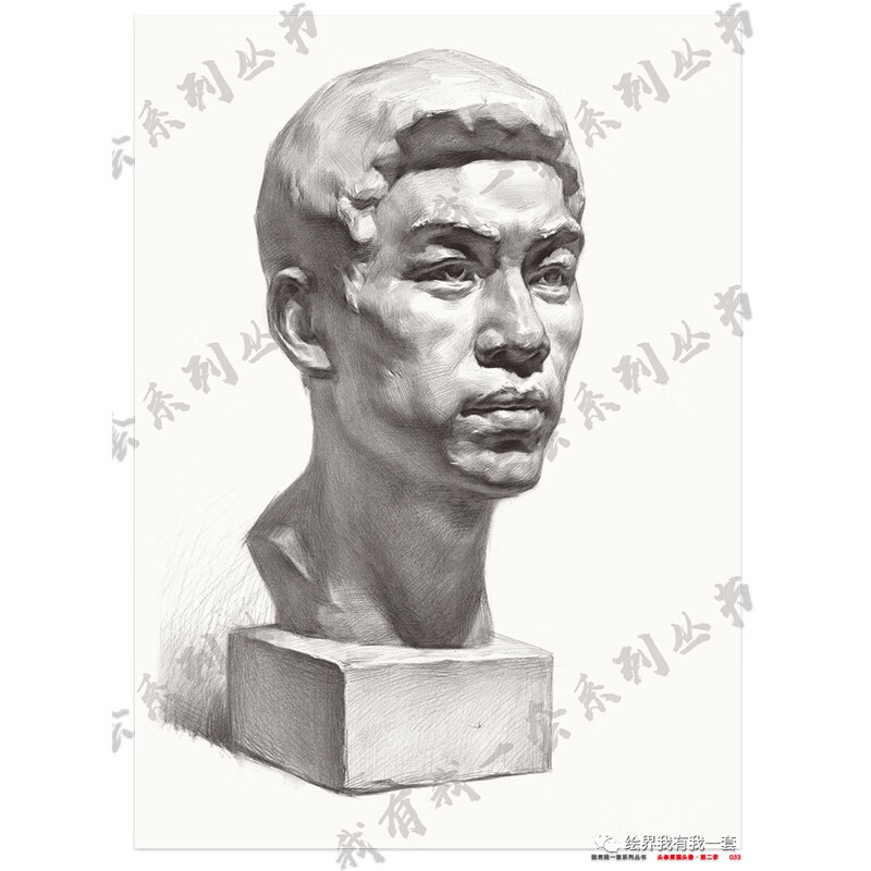 素描头像第二季 2020我有我一套肖迪局部五官塑造起形结构明暗人物