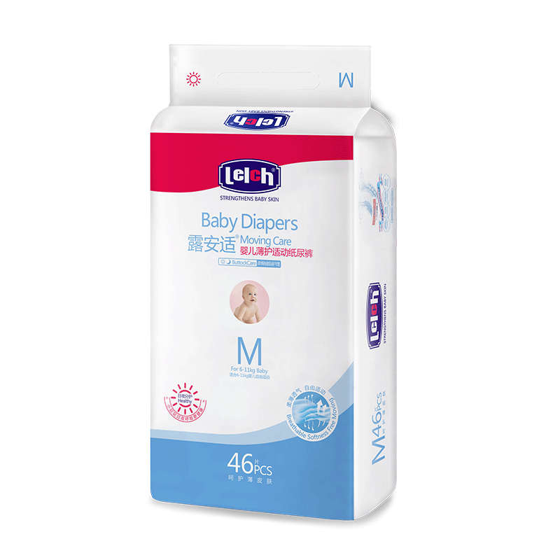 ���ڲ�����¶���ʣ�Lelch��΢����ϵ������ֽ���M46Ƭ(6-11kg) �к�Ӥ��ֽ��� ��ʪ