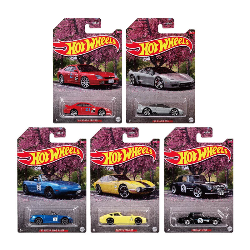 火柴盒2022款合金車模小汽車C1817五連包5 pack五輛裝matchbox 日本進口車五車 其他