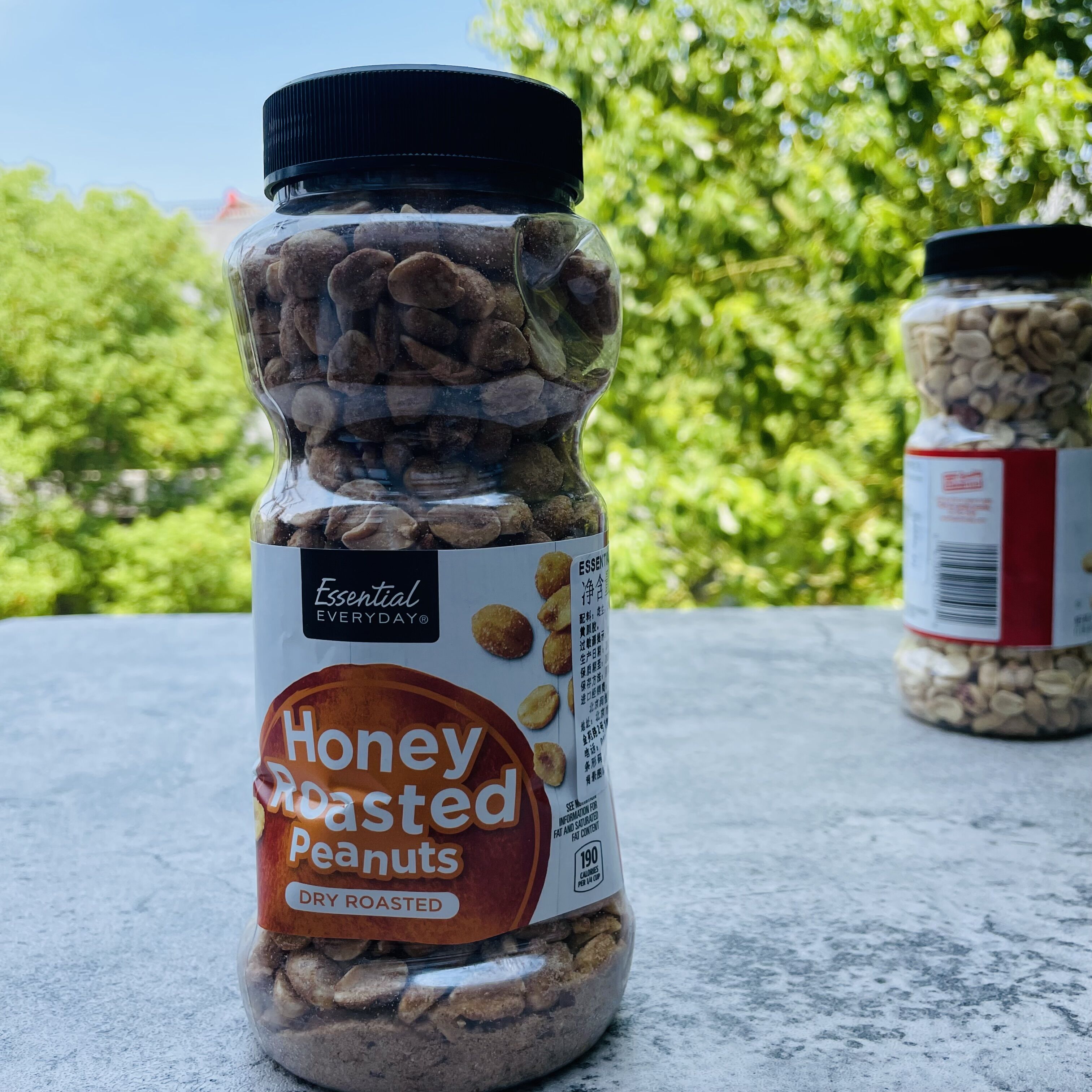 CLCEY美国进口Dry Roasted Peanuts每日之选干焗花生蜂蜜味/咸味/无盐 honey蜂蜜干焗花生453g