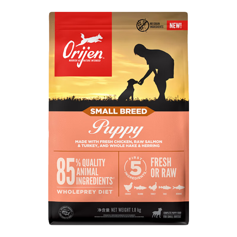 Orijen小型犬幼犬狗糧小顆粒無谷糧 【入會減10】幼犬專用1.8kg【26/9/13】