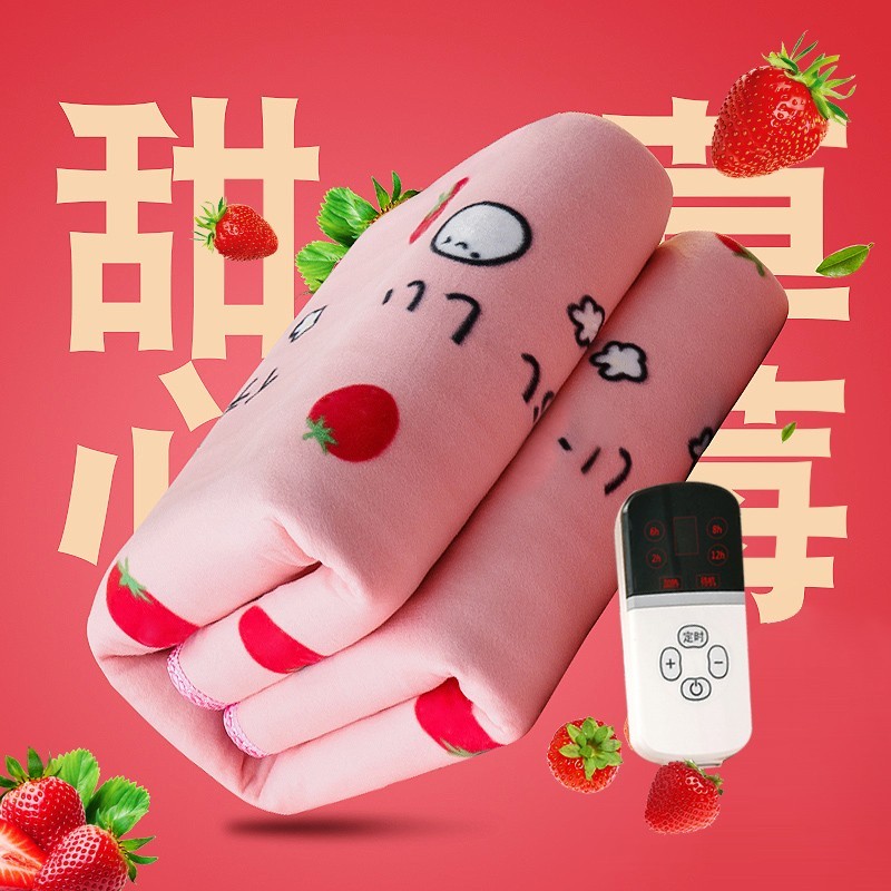 箱居保暖防护电热毯双人双控调温电褥子家用电暖毯加厚除湿防水 双人