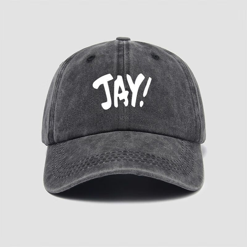 美谕周杰伦演唱会衣服jay简约字母同款帽子棒球帽男女夏季周杰伦帽子