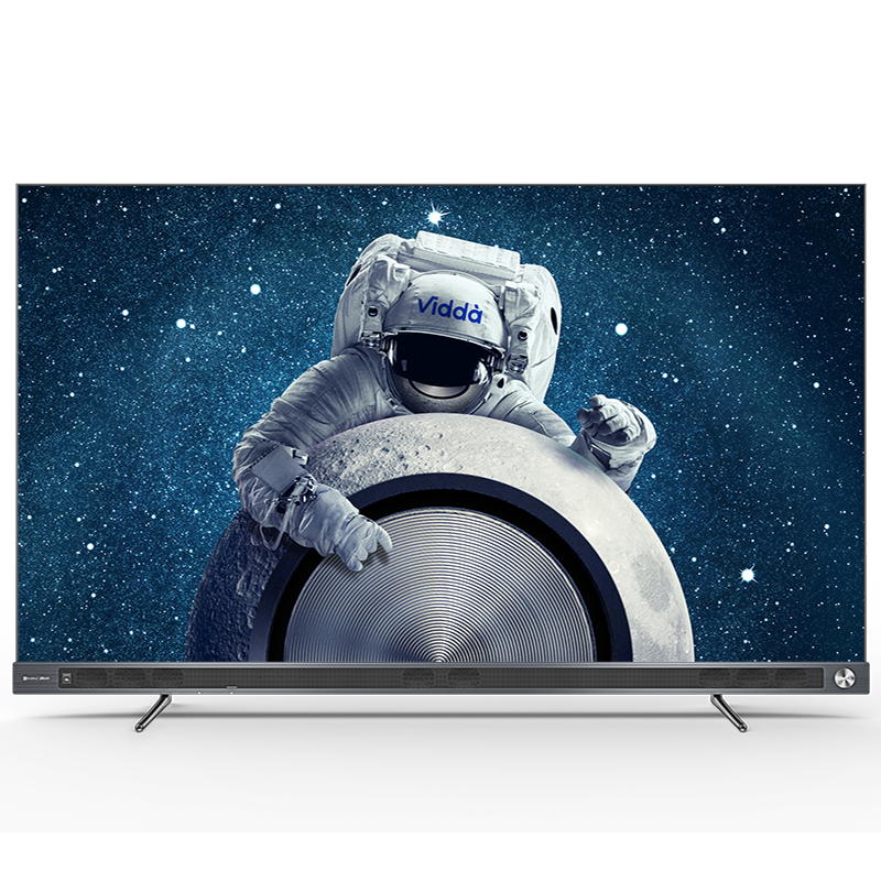 Vidda 海信出品 音乐电视2 65V5G 65英寸 量子点 超薄全屏电视 3G+64G JBL音响 游戏智能液晶电视以旧换新