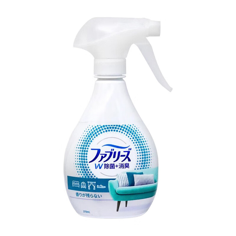 风倍清（Febreze）织物除菌去味喷雾 宝洁床衣物宠物除味除菌喷雾剂去烟味火锅味空气清新剂 自然清香 370ml