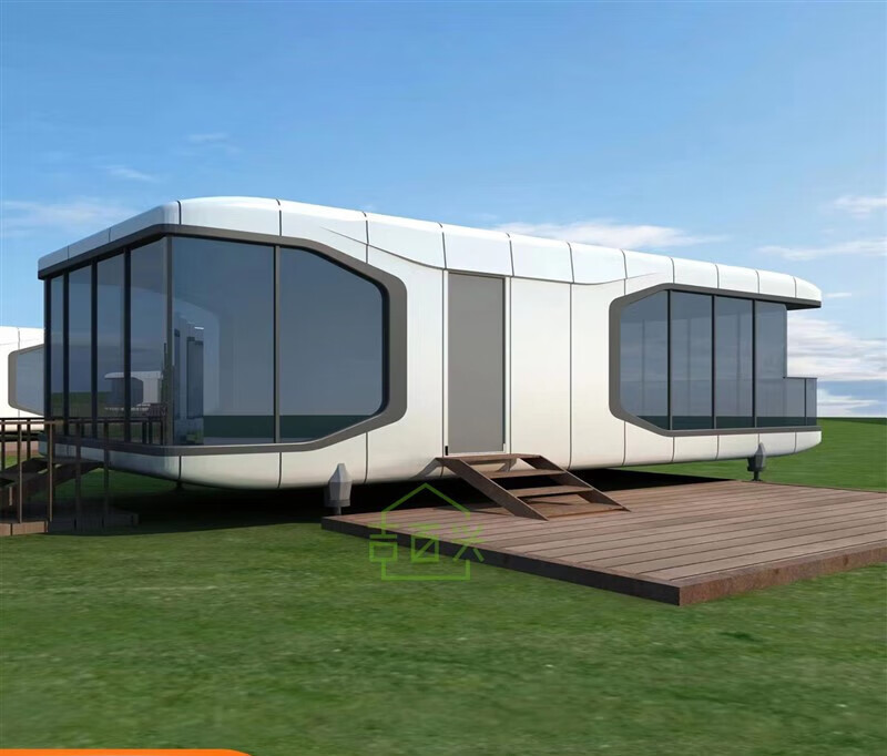 山头林村 太空舱房 移动太空舱智能小屋轻钢别墅集成房屋移动房屋垃圾