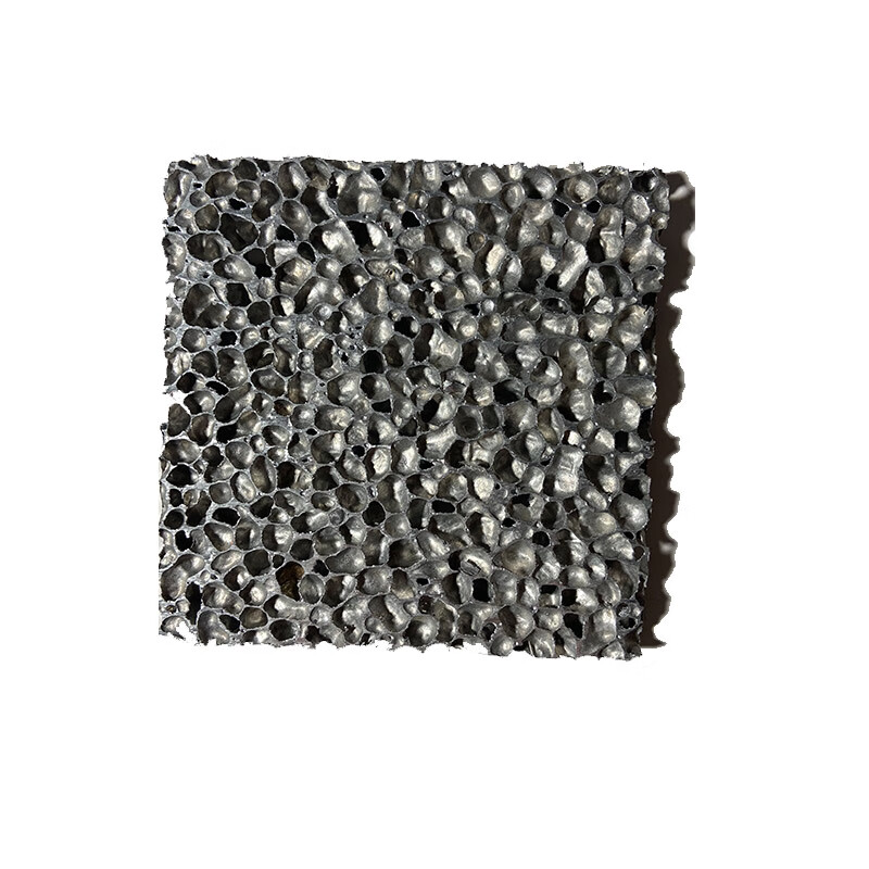 澳颜莱泡沫铝板 闭孔大孔径泡沫铝新型装饰大孔泡沫铝透光装修泡沫