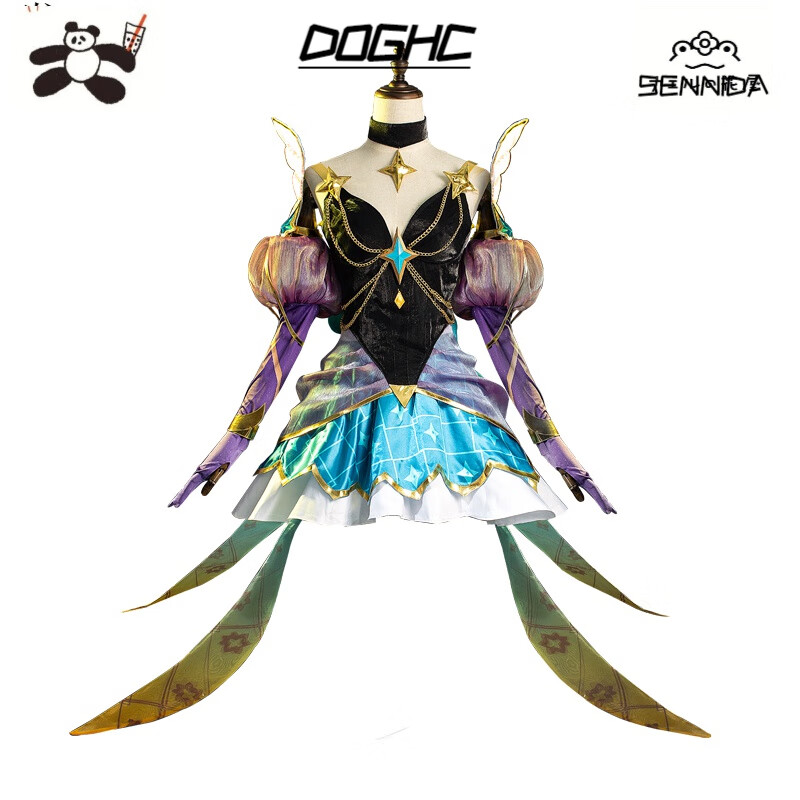 doghc新款cos lol 星之守护者 至臻 辛德拉cos服 cosplay女装 c服 xs
