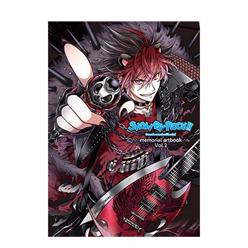 现货摇滚都市纪念画集2 show by rock游戏设定集 日文原版图书籍正版