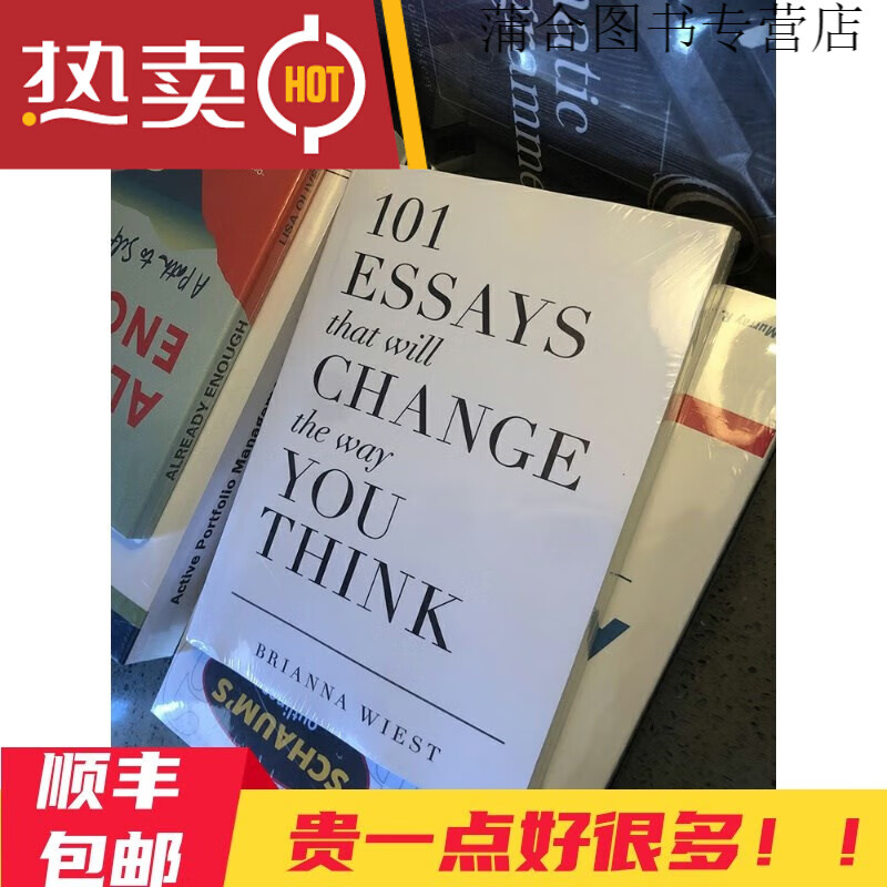 【正版速发】顺丰现货101 essays that will change your life英文版书 高品质纸质书