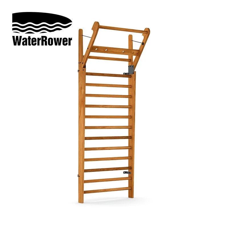 WaterRower德國原裝進(jìn)口肋木架家用健身壓腿架拉伸架引體架攀爬架握霸14桿 櫻桃木原木色/14橫桿握霸