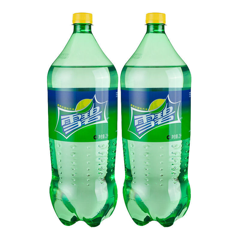 可口可乐2升雪碧柠檬味碳酸饮料汽水家庭大瓶分享装年货团购28 芬达