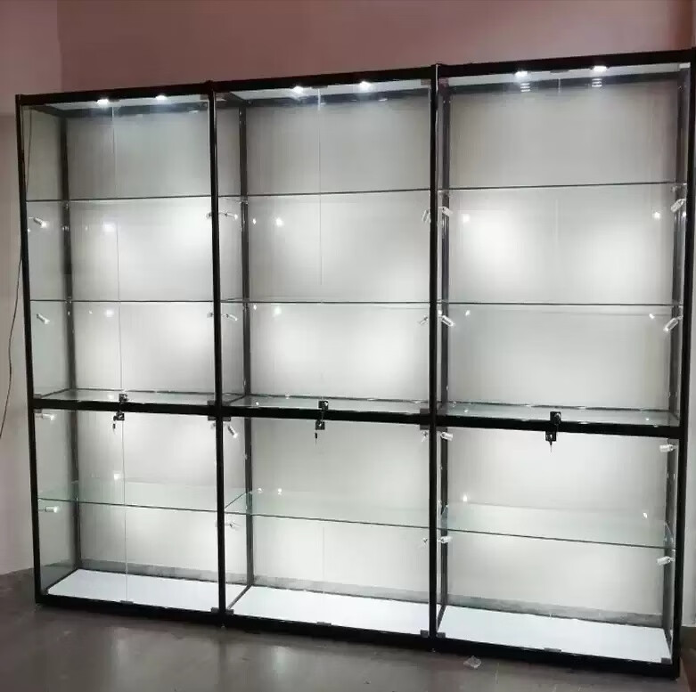 莎庭展柜鱼竿展示柜乐高展示柜展柜家用陈列 天津同城 尺寸定制 价格