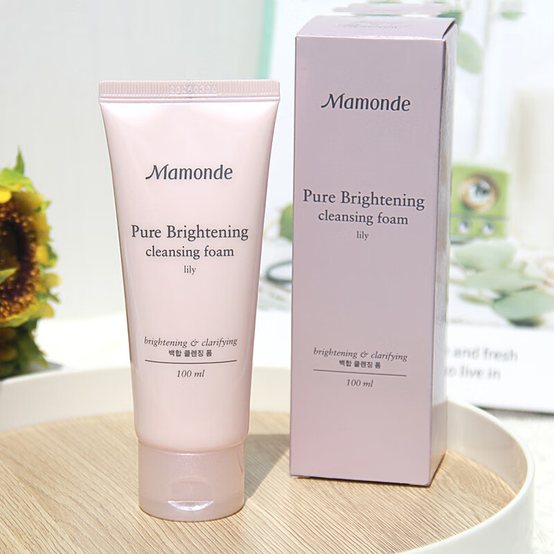 梦妆花萃透亮洁面乳洗面奶温和补水深层清洁清爽保湿不紧绷 100ml