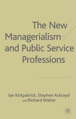 预订 the new managerialism and public service professions