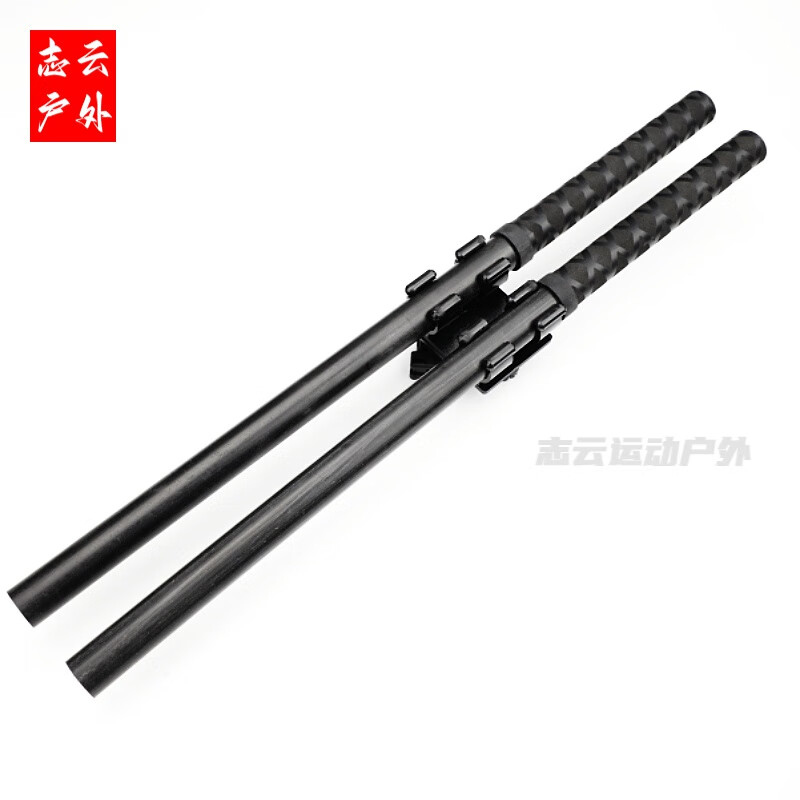 吉興久武術(shù)短棍菲律賓短棍菲律賓短棍防身棍防暴魔杖戶外應(yīng)急棍 菲律賓短棍2根+快拔棍套 【套裝