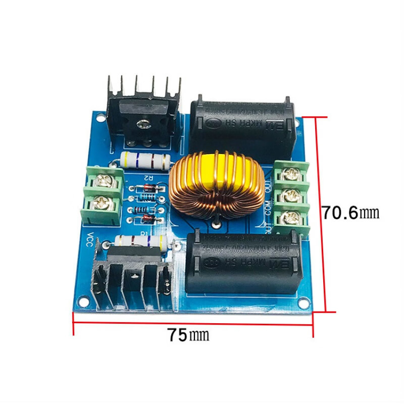 zvs电感应加热器 zvs驱动板 特斯拉线圈电源 升压高压发生器驱动