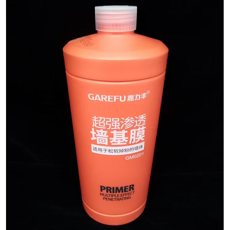 乳胶漆墙面掉粉老墙面珐琅板配套墙面固化剂 1000ml 装嘉力丰渗透基膜