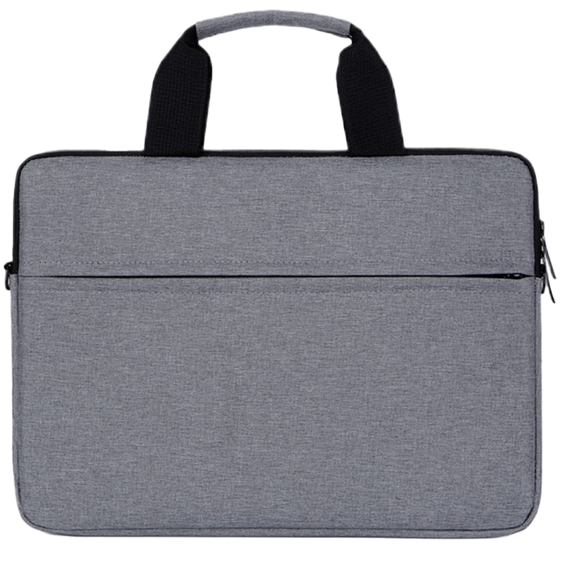 怡之帆笔记本电脑包手提包公文包适用苹果华为联想拯救者小新游戏本惠普 灰色有肩带 16寸
