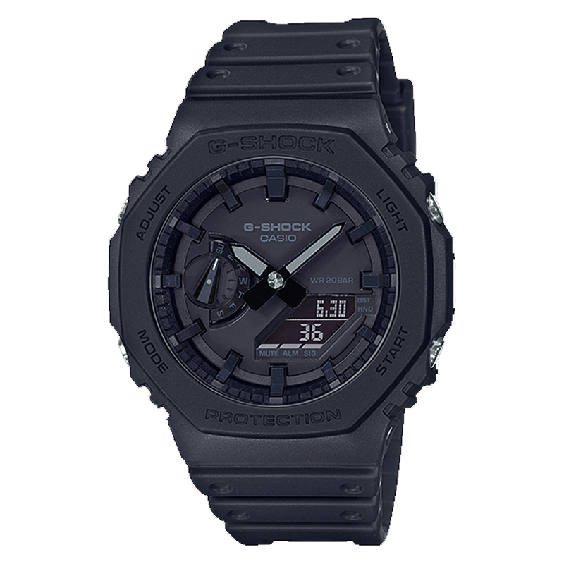 CASIO 卡西欧 G-SHOCK YOUTH系列 45.4毫米石英腕表 GA-2100-1A1