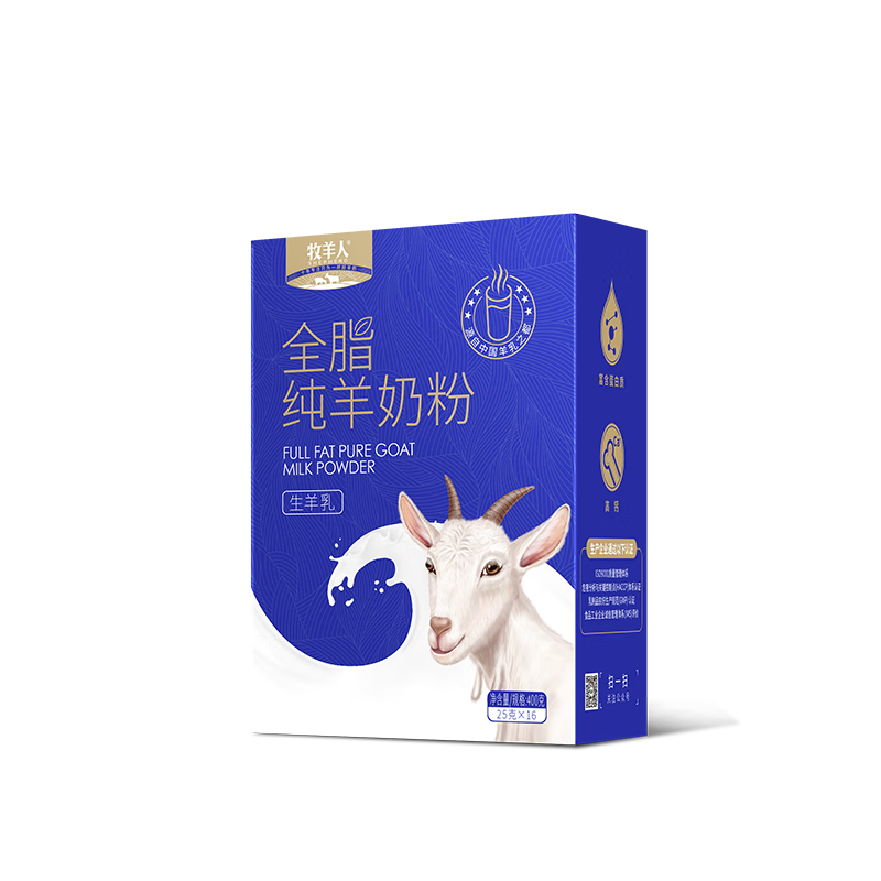 zoci牧羊人全脂纯羊奶400g高钙高蛋白官网 400g