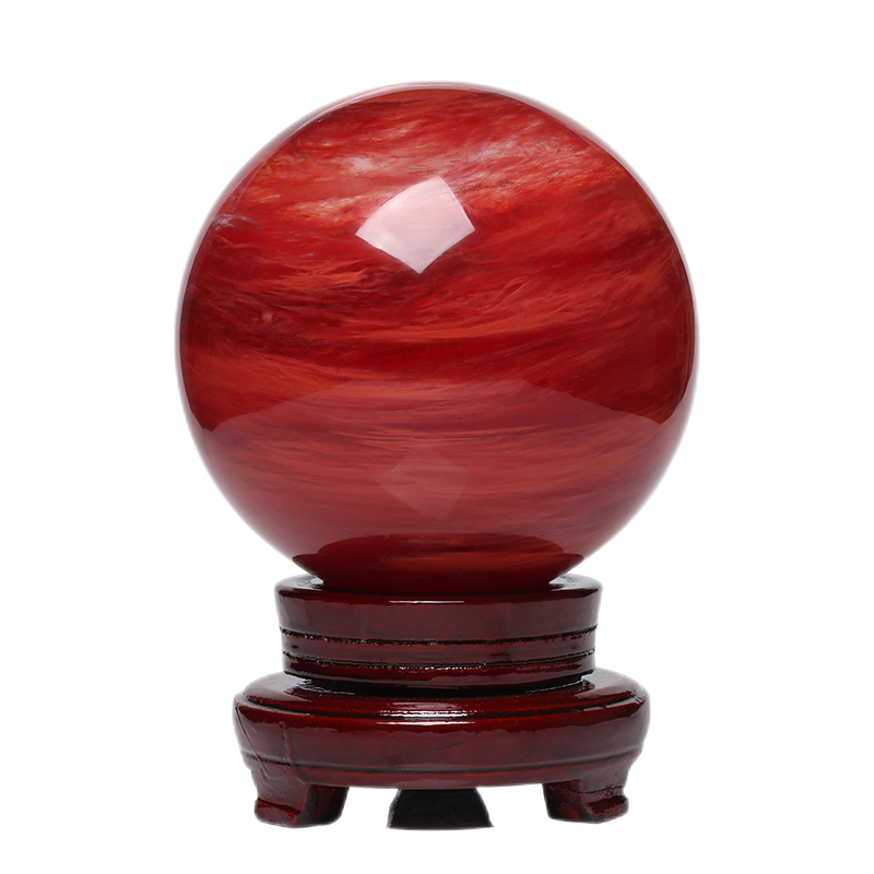 晶蕊世家品牌熔炼水晶球摆件价格历史及评测推荐