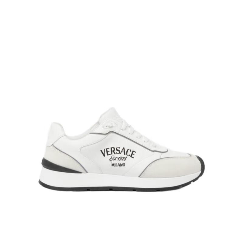 范思哲(versace)新款男鞋milano 跑步运动鞋 缓震轻质透气防滑低帮