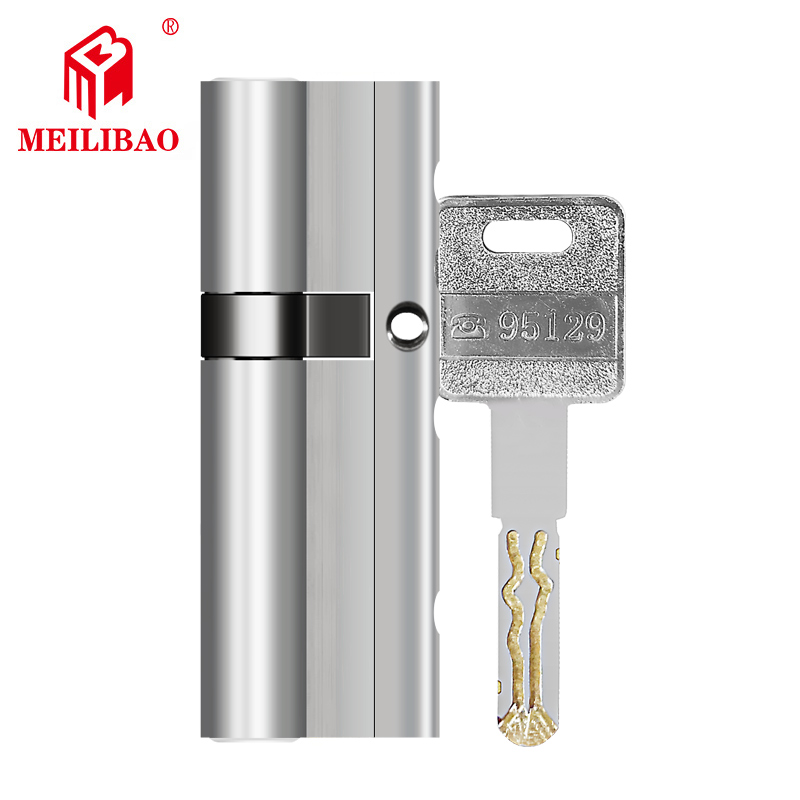 美利保（meilibao）防盗门锁芯 纯铜C级双面叶片360度空转锁芯 家用防盗门锁 85P32.5
