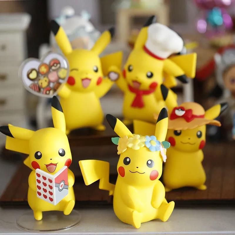 我思我梦 神奇宝贝皮卡丘手办精灵宝可梦公仔摆件限量模型盲盒生日