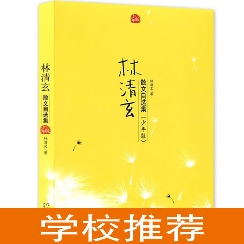 林清玄散文集(青少年版)   校园推荐版 8-14岁 林清玄散文自选集 （启发出品） 课外阅读 暑期阅读 课外书怎么看?