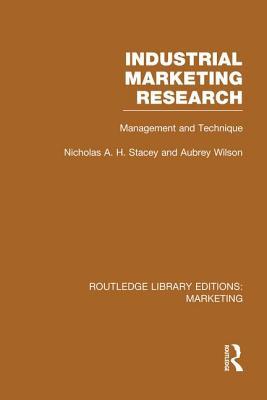 预订 industrial marketing research (rle marketing): management