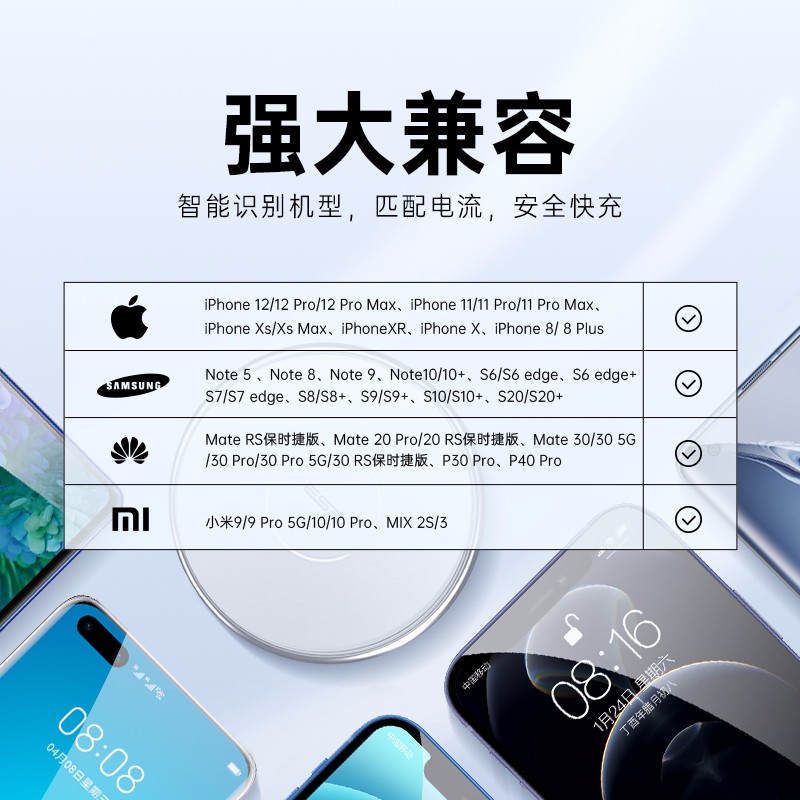亿色无线充电器苹果iPhone12/Mi...无线充电器哪个好-历史价格